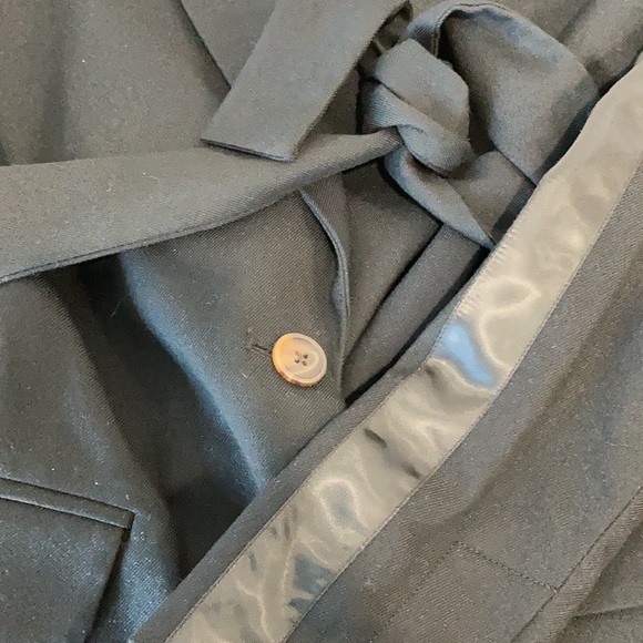 NWT Future Collective Women’s Tie Front Blazer Black Size XS - Picture 6 of 6